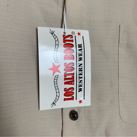 Los Altos Boots Western Wear Button Down Shirt Size XL NWT See Description - Picture 9 of 13